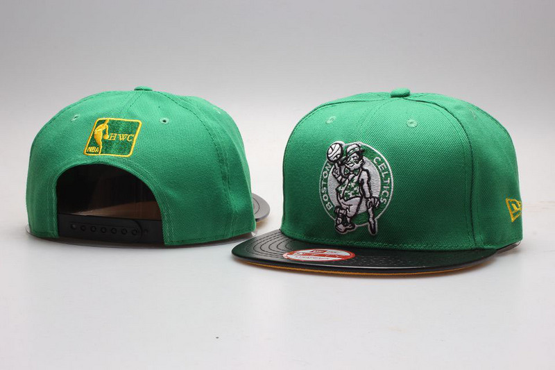 Celtics Team Logo Green Adjustable Hat YP
