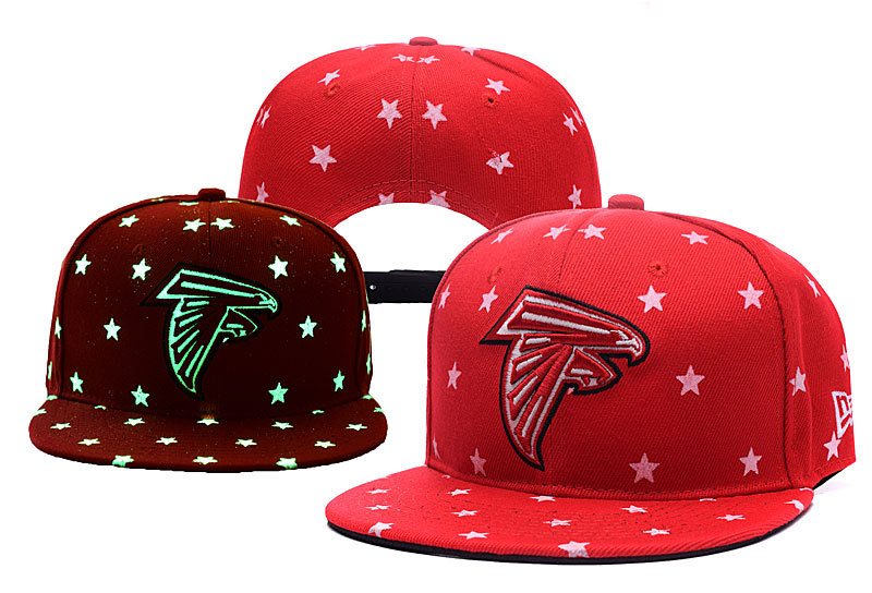 Falcons Team Logo Red Adjustable Luminous Hat YD