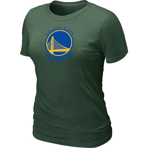 Golden State Warriors Big & Tall Primary Logo D.Green Women T-Shirt