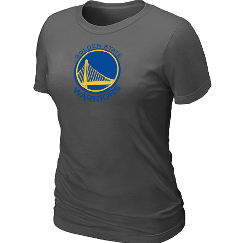 Golden State Warriors Big & Tall Primary Logo D.Grey Women T-Shirt