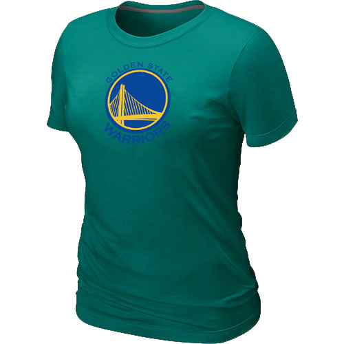 Golden State Warriors Big & Tall Primary Logo L.Green Women T-Shirt