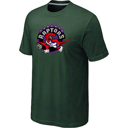 Toronto Raptors Big & Tall Primary Logo D.Green T-Shirt