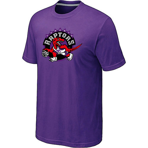 Toronto Raptors Big & Tall Primary Logo Purple T-Shirt