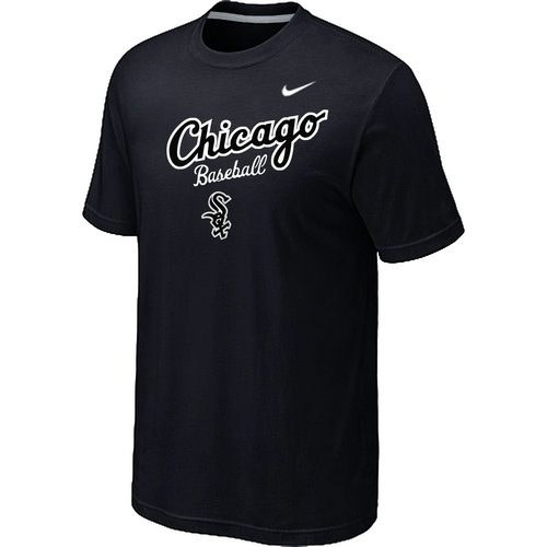 Nike MLB Chicago White Sox 2014 Home Practice T-Shirt Black