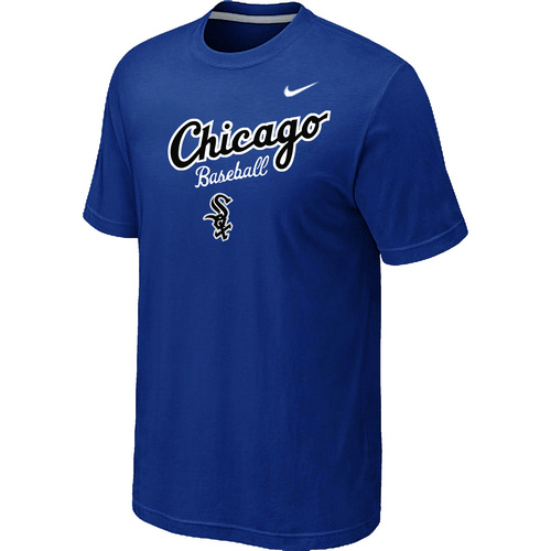 Nike MLB Chicago White Sox 2014 Home Practice T-Shirt Blue