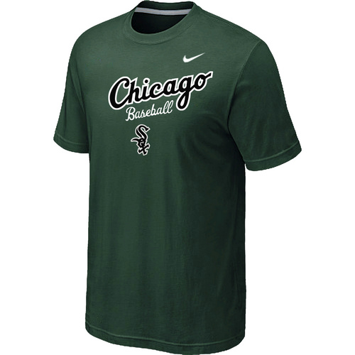 Nike MLB Chicago White Sox 2014 Home Practice T-Shirt D.Green