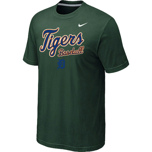 Nike MLB Detroit Tigers 2014 Home Practice T-Shirt D.Green