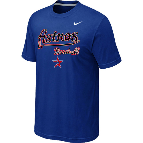Nike MLB Houston Astros 2014 Home Practice T-Shirt Blue