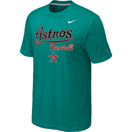 Nike MLB Houston Astros 2014 Home Practice T-Shirt Green