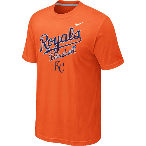 Nike MLB Kansas City 2014 Home Practice T-Shirt Orange