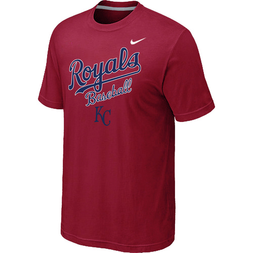 Nike MLB Kansas City 2014 Home Practice T-Shirt Red