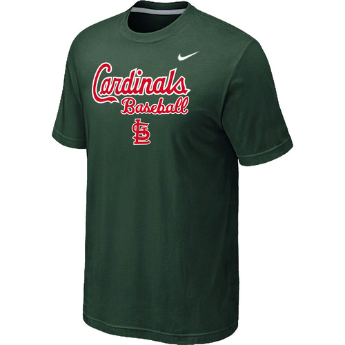 Nike MLB St.Louis Cardinals 2014 Home Practice T-Shirt D.Green
