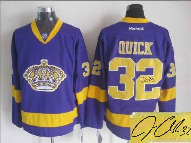 Kings 32 Quick Purple Signature Edition Jerseys