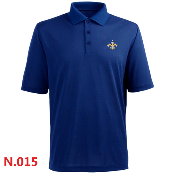 Nike New Orleans Saints 2014 Players Performance Polo Blue