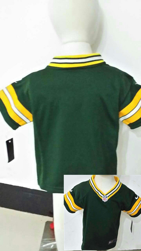 Nike Packers Blank Green Toddler Game Jerseys