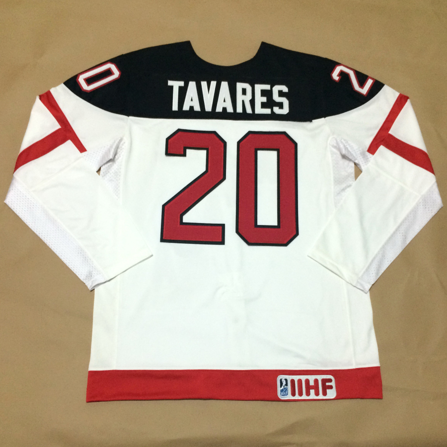Canada 20 Tavares White 100th Celebration Jerseys