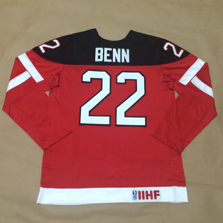 Canada 22 Benn Red 100th Celebration Jerseys
