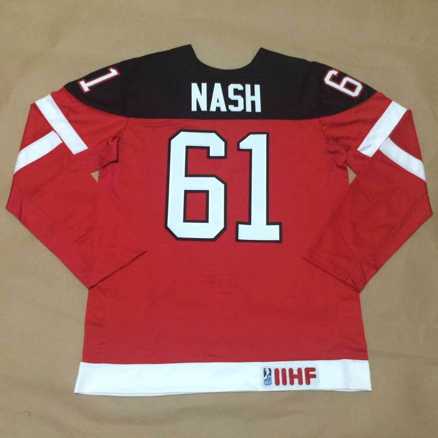 Canada 61 Nash Red 100th Celebration Jerseys