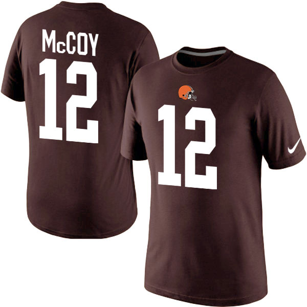 Nike Browns 45 McCoy Brown Fashion T Shirt2