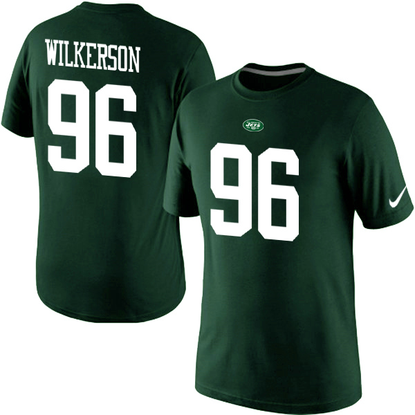 Nike Jets 96 Wilkerson Green Fashion T Shirt2