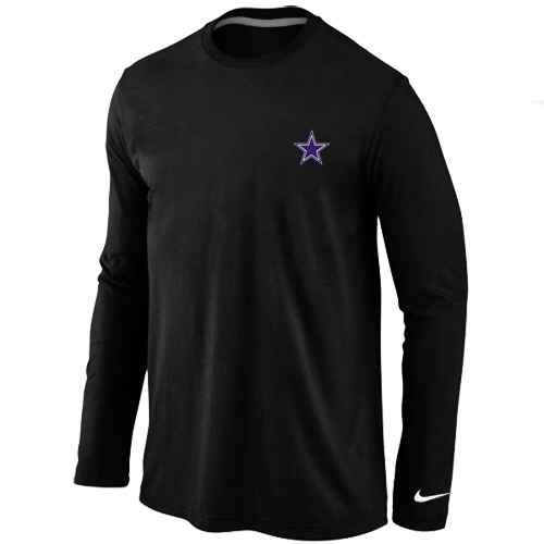 Dallas Cowboys Logo Long Sleeve T-Shirt Black