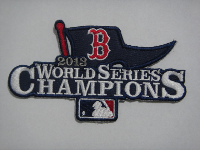 2013 Red Sox World Series Champions Patch