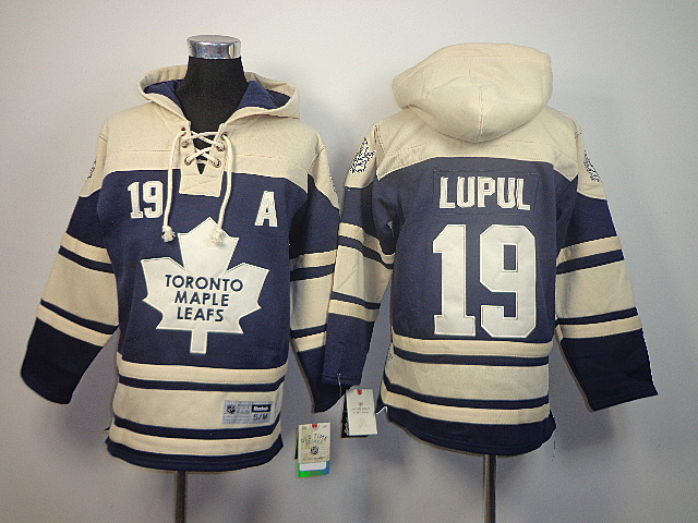 Maple Leafs 19 Lupul Blue Youth Hooded Jersey