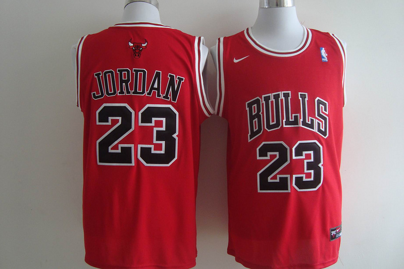 Bulls 23 Jordan Red New Revolution Jerseys