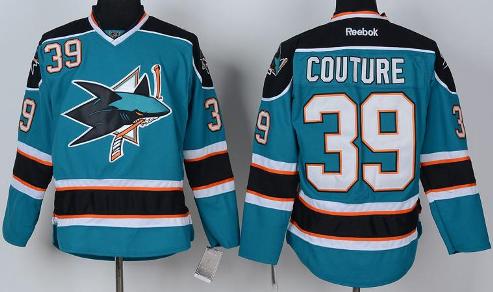 Sharks 39 Couture Teal New Jerseys