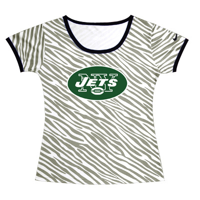 Nike Jets Sideline Legend Zebra Women T Shirt