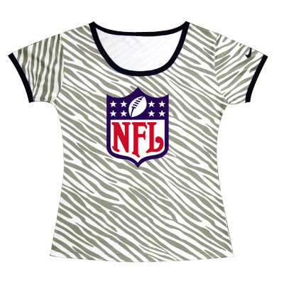 Nike NFL Logo Sideline Legend Zebra Women T Shirt