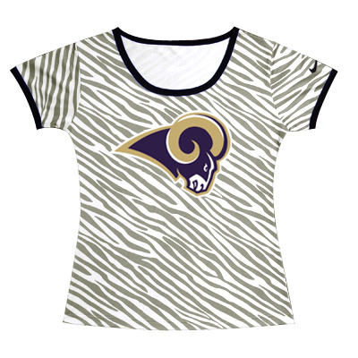 Nike Rams Sideline Legend Zebra Women T Shirt