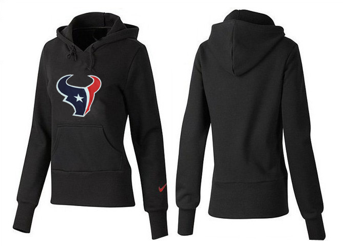 Nike Texans Team Logo Black Women Pullover Hoodies 02.png