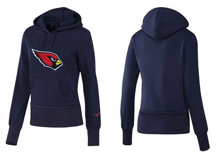 Nike Cardinals Team Logo D.Blue Women Pullover Hoodies 01