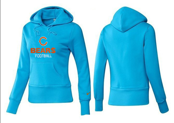 Nike Bears Team Logo L.Blue Women Pullover Hoodies 03.png