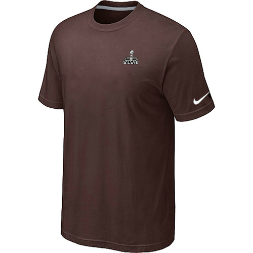 Nike Seattle Seahawks Super Bowl XLVIII Champions Trophy Collection Locker Room T Shirt Brown Jerseys