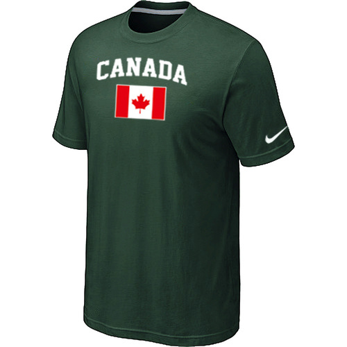 Nike 2014 Olympics Canada Flag Collection Locker Room T Shirt D.Green