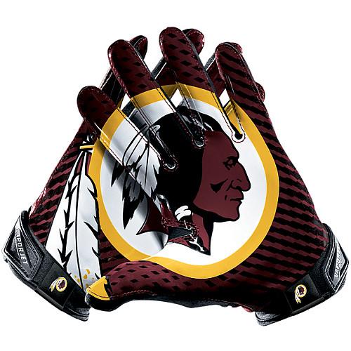 Men's Nike Washington Redskins Vapor Jet 2.0 Gloves