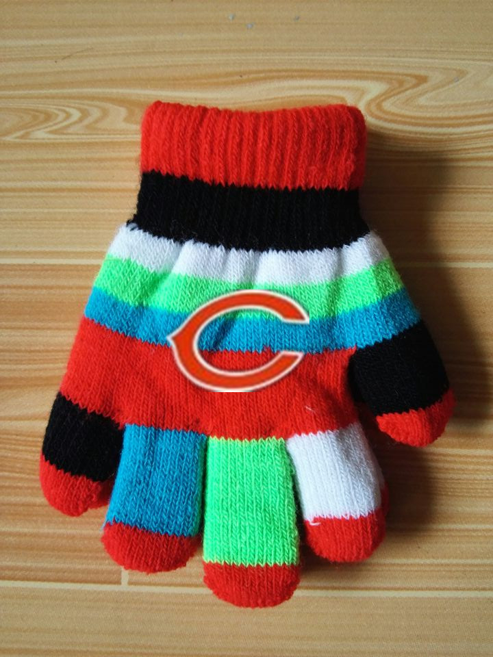 Bears Kids Knit Gloves2