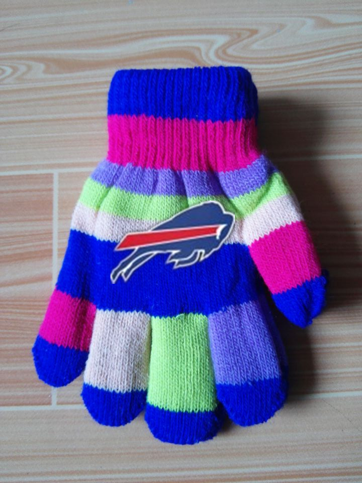 Bills Kids Knit Gloves