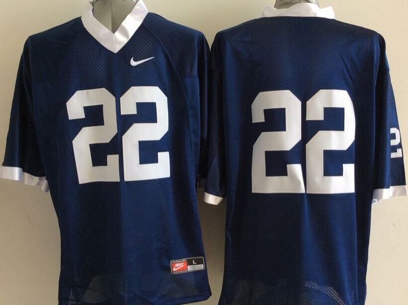 Penn State Nittany Lions #22 Blue College Jersey