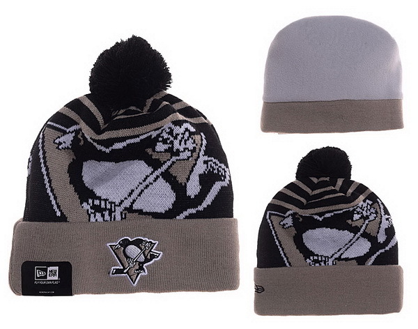 Penguins Khaki Fashion Knit Hat XDF