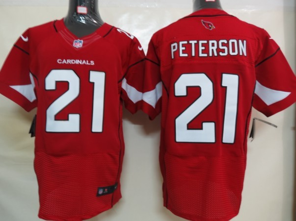 Nike Cardinals 21 Patrick Peterson Red Elite Jersey