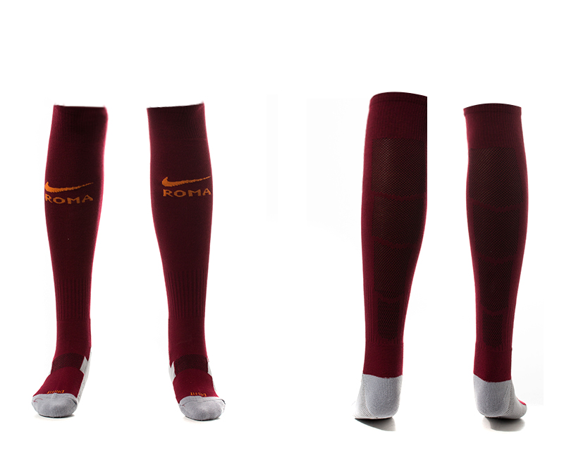 2015-16 Roma Home Soccer Socks