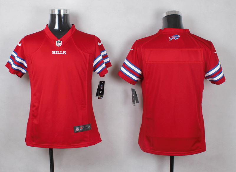 Nike Bills Blank Red Youth Game Jersey