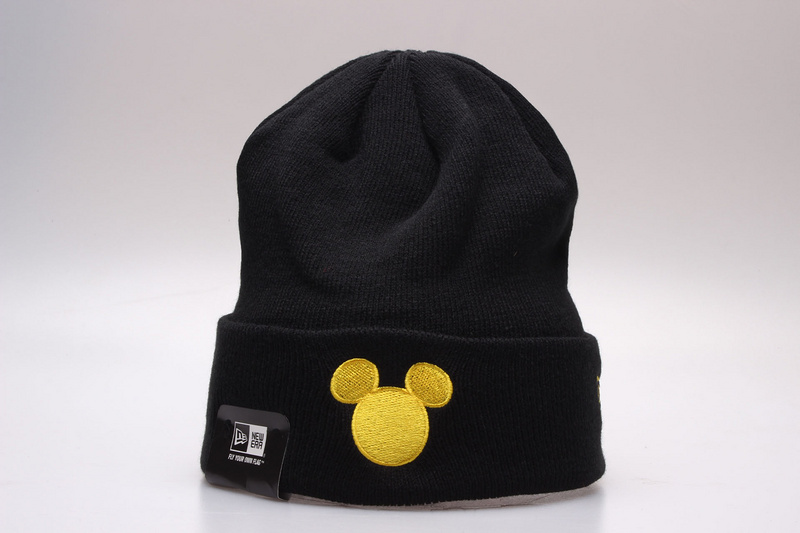 Mickey Mouse Black Fashion Knit Cap YP