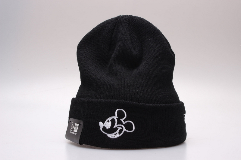 Mickey Mouse Black Fashion Knit Cap YP2