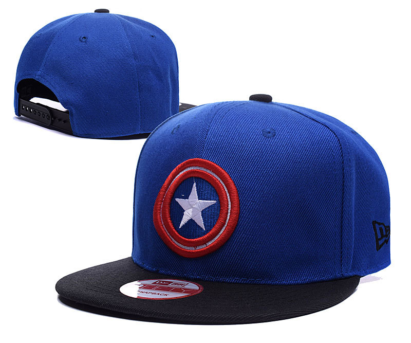 Captain American Blue Adjustable Hat LH