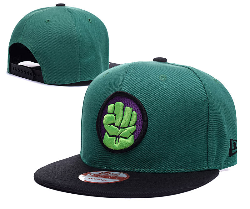 Hulk Green Adjustable Hat LH
