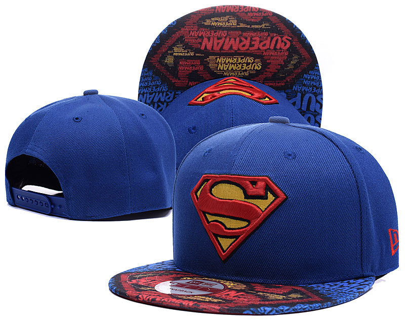 Superman Blue Adjustable Hat LH2